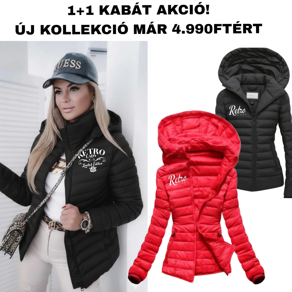  RETROLADY OG DZSEKI +1 AJÁNDÉK DZSEKI