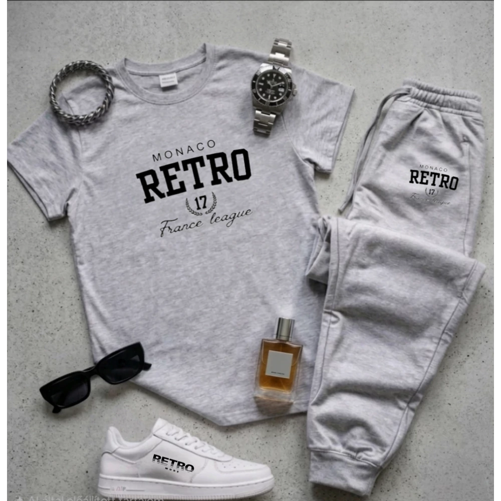 17 FÉRFI SZÜRKE SZETT AJÁNDÉK CIPŐVEL