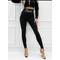 MYSTIX fekete pamut leggings